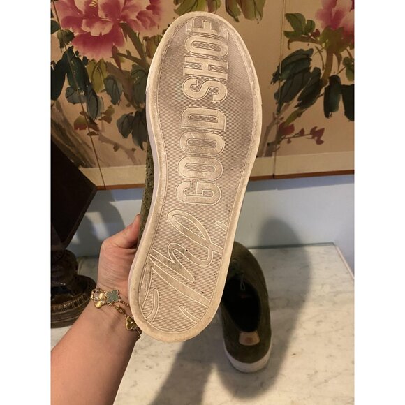 Grenson Olive Suede Oxfords - Picture 4 of 5